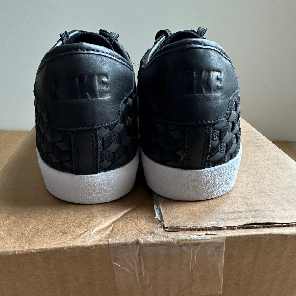 Nike Tennis Classic AC Woven (724976-002) Shoes - Black/Black-White - Sz 14 - Picture 5 of 10